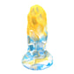 FAAK Dragon Anal Plug Gold/Blue