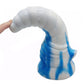 FAAK Swirl Dildo Blue/White