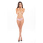 Rene Rofe Lie to Me Crotchless Panty Pink Size S/M or M/L