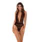 Rene Rofe Plunge In Teddy Black II Black Size S/M or M/L