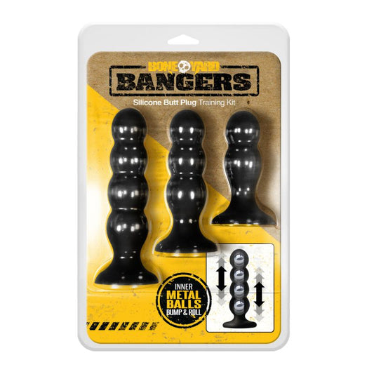 Boneyard Bangers Silicone Ass Training Kit 3 Pc