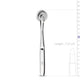 Sinner Pinwheel 3 Wartenberg Wheel Silver