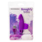 Power Bullet Naughty Nubbies Finger Vibe w Mini Powerbullet Purple