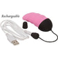 PowerBullet Power Bullet Remote Control Vibrating Tongue Egg Pink