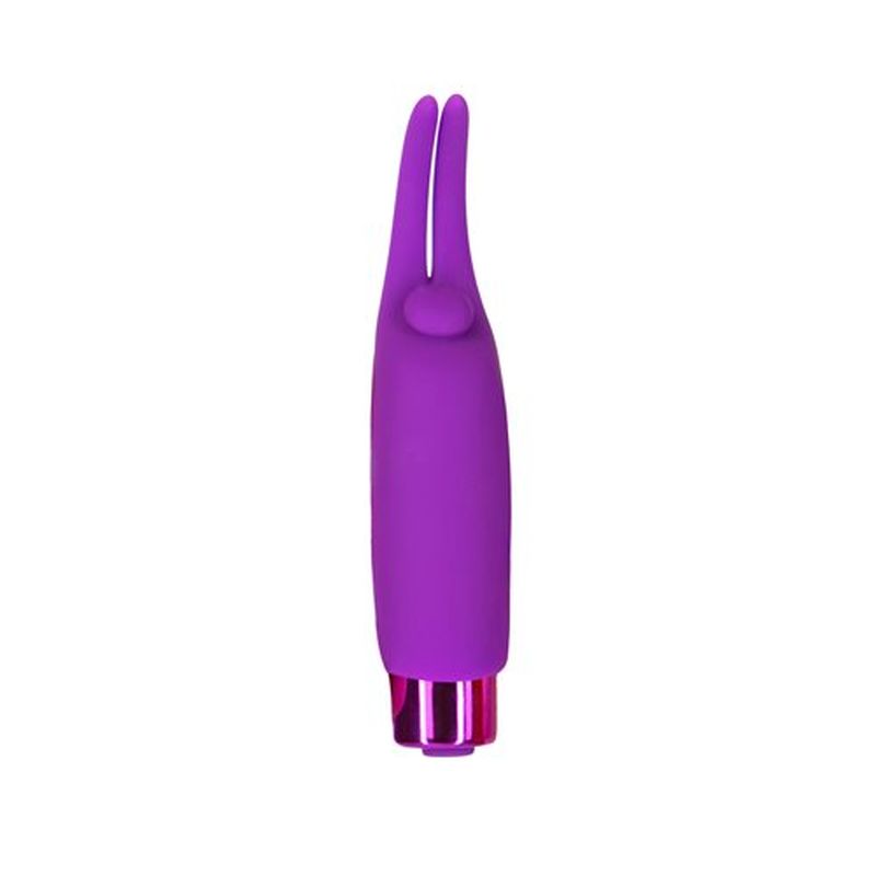 PowerBullet Power Bullet Teasing Tongue w Rechargeable Bullet Purple