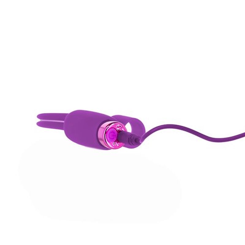 PowerBullet Power Bullet Teasing Tongue w Rechargeable Bullet Purple