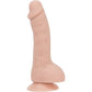 Addiction | Brad 7.5" Dong Dildo with Balls Suction Cup Bonus Bullet Beige