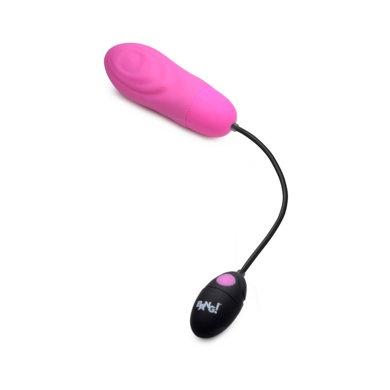 Bang! 7X Pulsing Rechargeable Bullet Pink