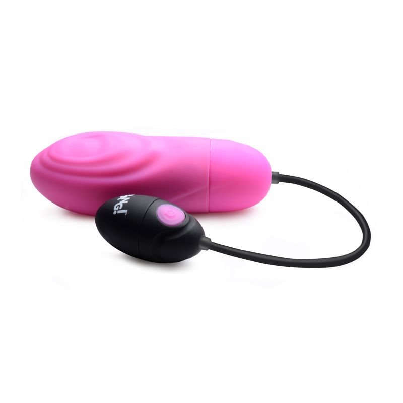 Bang! 7X Pulsing Rechargeable Bullet Pink