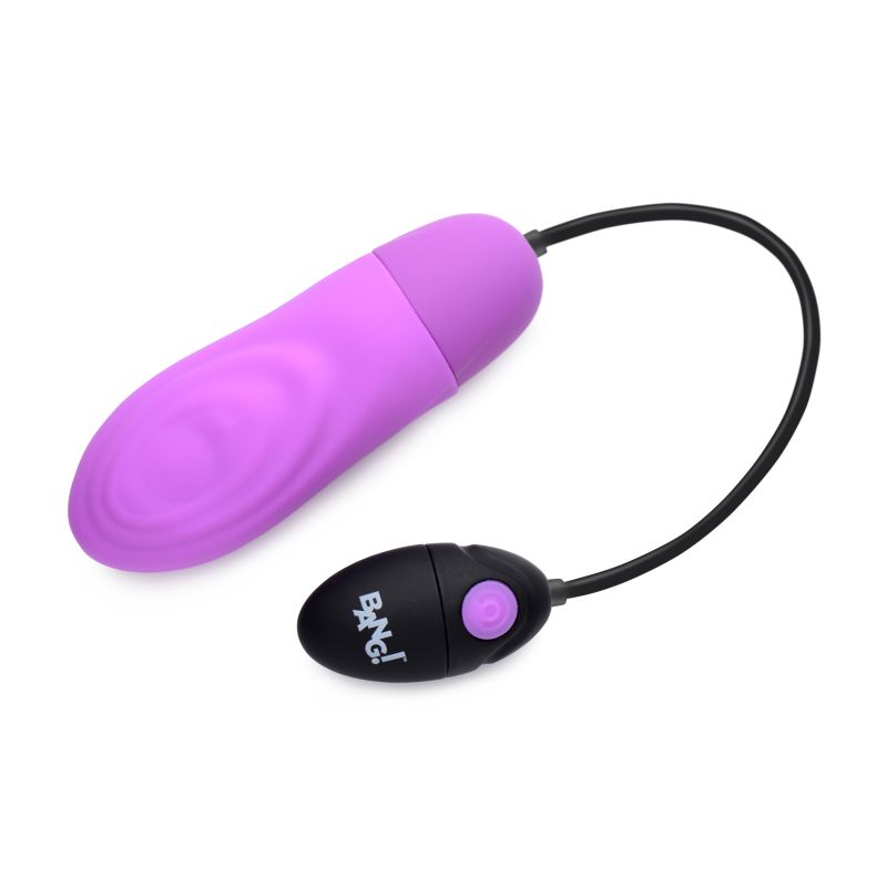 Bang! 7X Pulsing Rechargeable Bullet Purple