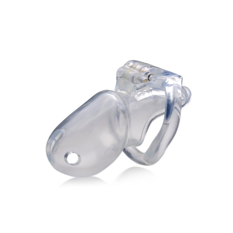 Master Series Clear Captor Chastity Cage Large