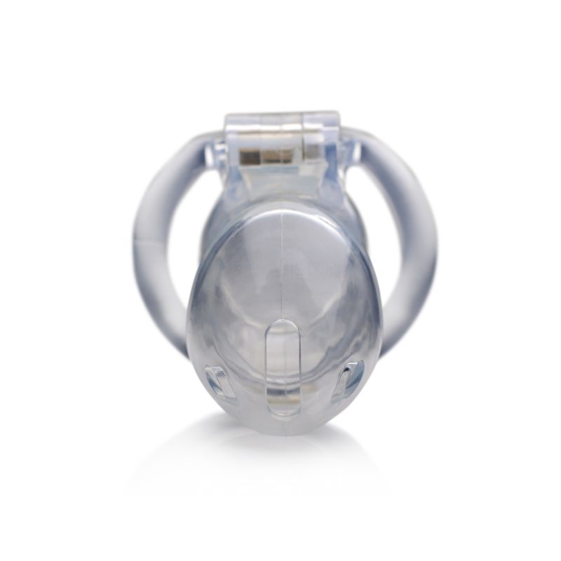 Master Series Clear Captor Chastity Cage Medium