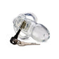 Master Series Clear Captor Chastity Cage Small