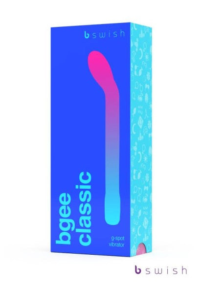 B Swish Bswish Bgee Classic Purple 7" Magic Wand G-Spot Vibrator