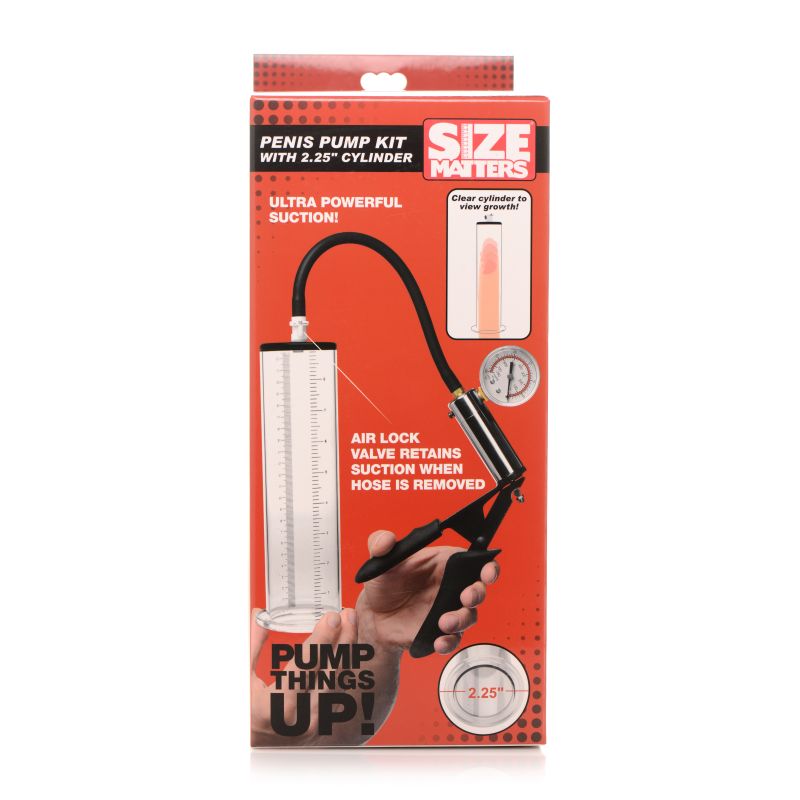 Size Matters Penis Pump Kit with 2.25" Cylinder