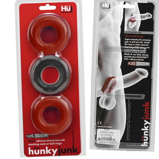 HunkyJunk 3 Pc Cockings Red/Tar Ice