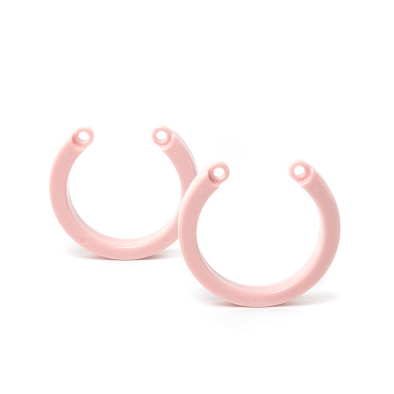 CB-X Cockcage U Ring 2 Pc L/XL Pink