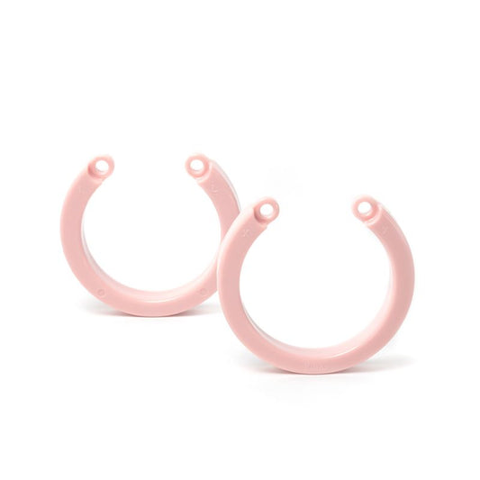 CB-X Cockcage U Ring 2 Pc L/XL Pink