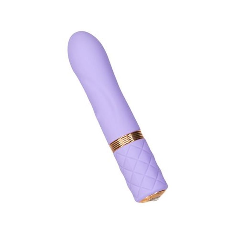 Pillow Talk Special Edition Flirty Mini Massager w Swarovski Crystal - Purple