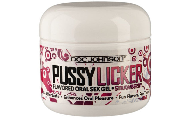 Doc Johnson Pussy Licker Strawberry Gel Lubricant