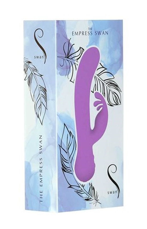 Swan | Empress Swan Rabbit Vibrator G-spot Clitoral Stimulation Lilac