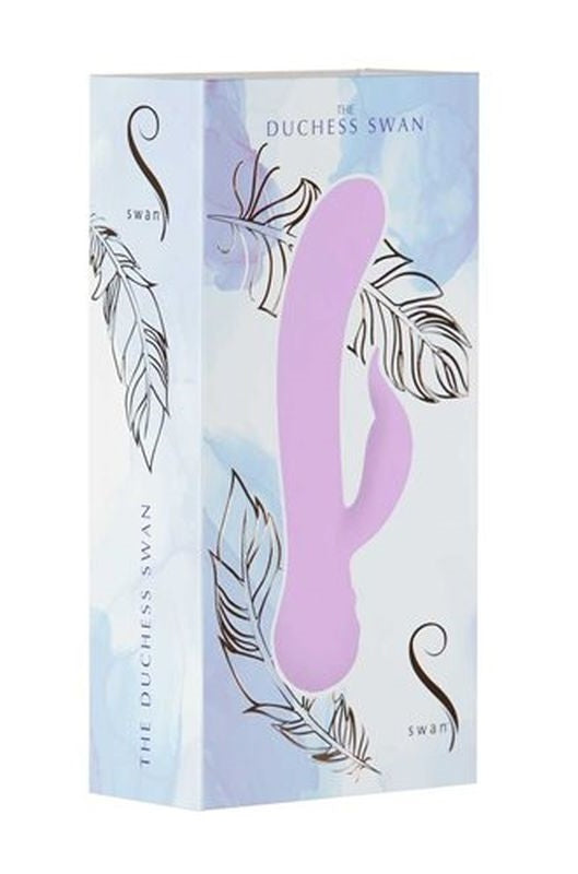 Swan | Duchess Swan Rabbit Vibrator G-spot Clitoral Stimulation Lilac