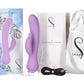 Swan | Duchess Swan Rabbit Vibrator G-spot Clitoral Stimulation Lilac