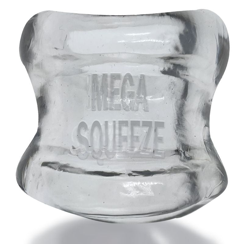 OxBalls Mega Squeeze Ergofit Ball Stretcher Clear