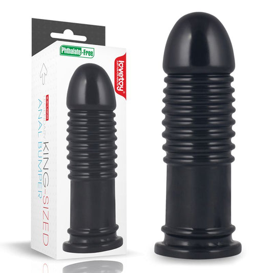 Lovetoy | King Sized Anal Bumper 8" Black