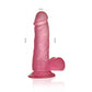 Lovetoy | Jelly Studs 6" Crystal Dildo Small Pink