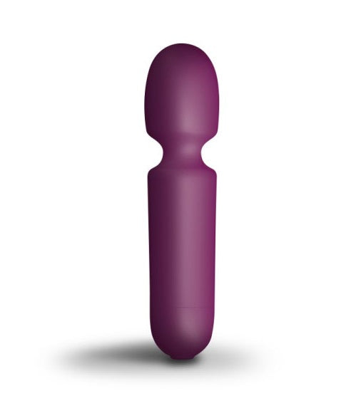 Rocks Off SugarBoo Playful Passion Wand Vibe Vibrator Burgundy