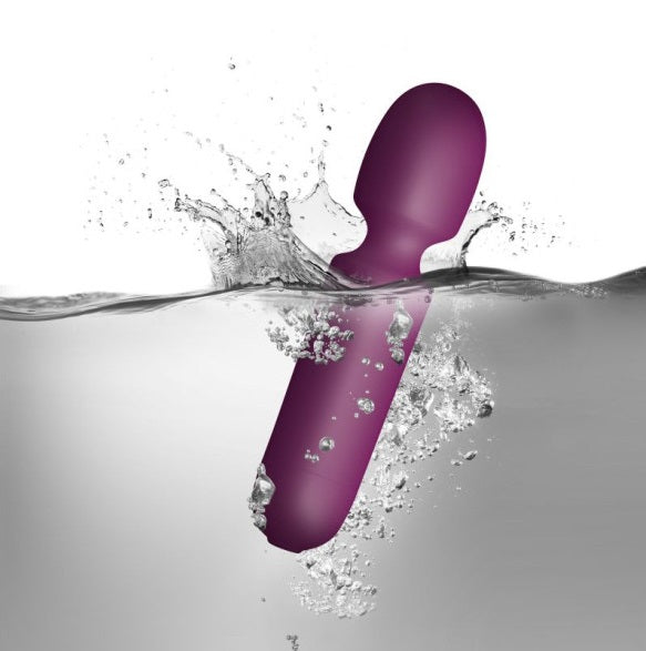 Rocks Off SugarBoo Playful Passion Wand Vibe Vibrator Burgundy