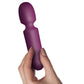 Rocks Off SugarBoo Playful Passion Wand Vibe Vibrator Burgundy