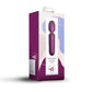 Rocks Off SugarBoo Playful Passion Wand Vibe Vibrator Burgundy