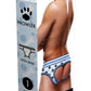 Prowler Blue Paw Open Back Brief Size S/M/L/XL