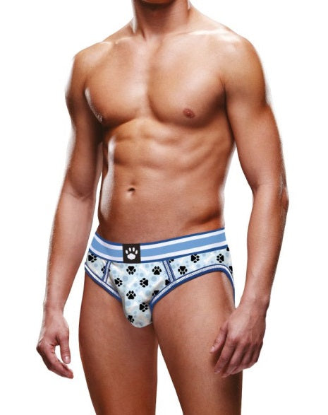 Prowler Blue Paw Open Back Brief Size S/M/L/XL