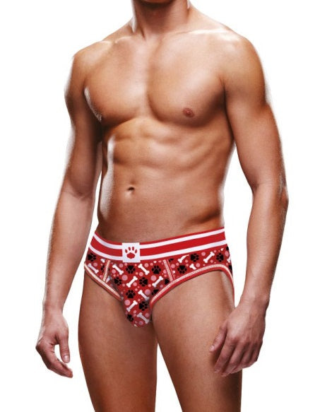 Prowler Red Paw Open Back Brief S/M/L/XL