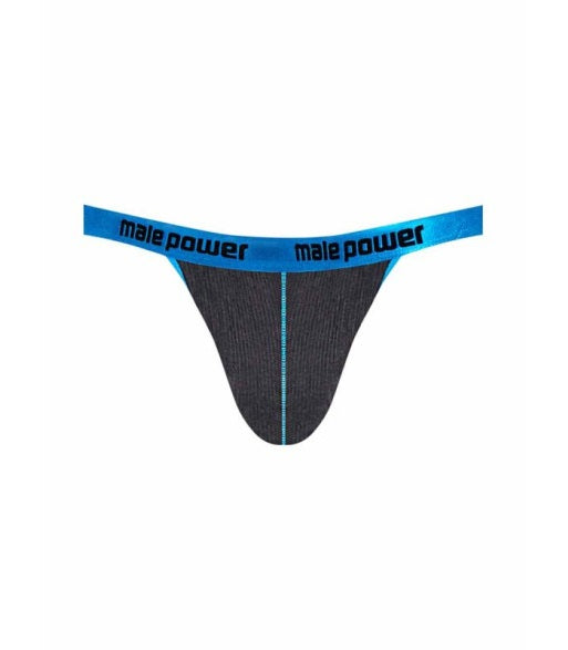 Male Power Casanova Uplift Jock Black/Blue Size S/M or M/L or L/XL