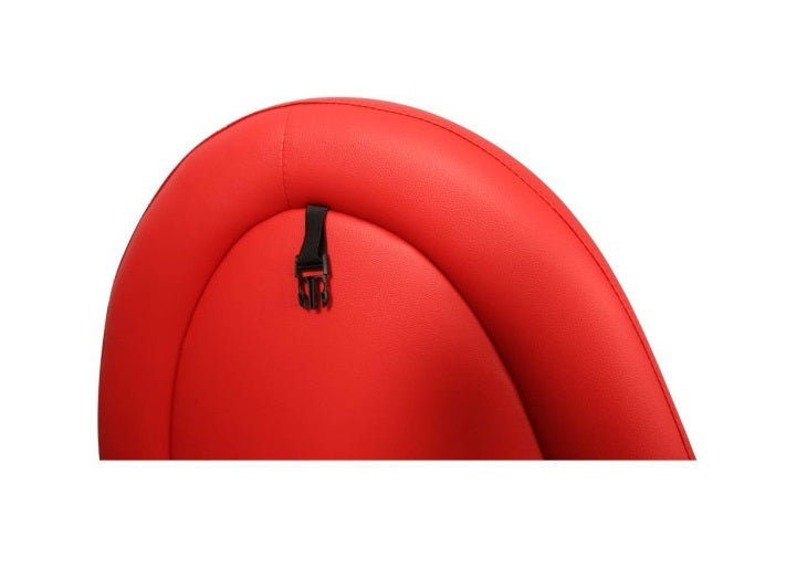 Daytona | Kama Sutra Mebon Chaise Love Lounge Red w Black Pillows