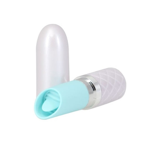 Pillow Talk Lusty Flickering Massager Clitoral Vibrator Teal