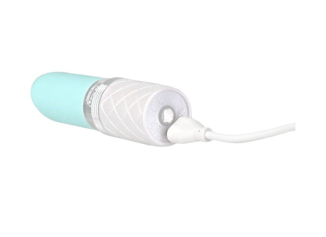 Pillow Talk Lusty Flickering Massager Clitoral Vibrator Teal