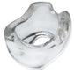 OxBalls Big D Shaft Grip Cock Ring Clear