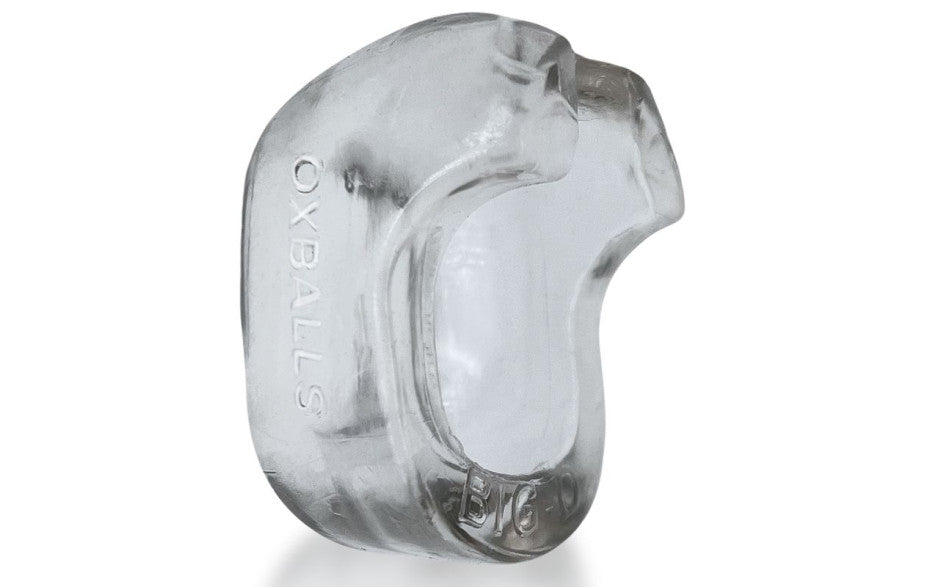 OxBalls Big D Shaft Grip Cock Ring Clear