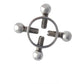 Metal | Silver Metal 2 Pc Nipple Clamps