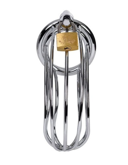 Metal | Silver Metal Birdcage Cock Cage