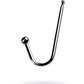 Metal | Silver Metal Anal Hook w Ball