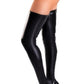 Glossy Wetlook Connie Zipper Stockings Size S/M/L