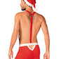 Obsessive Lingerie Christmas Mr. Claus 3 Pc Piece Set Size S/M or L/XL