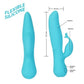 Swan | Kissing Swan Rabbit Vibrator G-Spot Clitoral Stimulation Flickering Blue