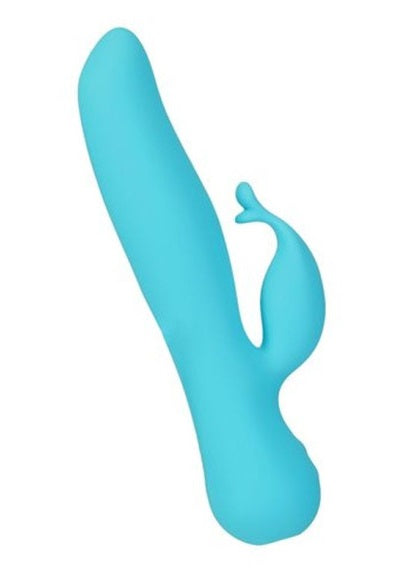 Swan | Kissing Swan Rabbit Vibrator G-Spot Clitoral Stimulation Flickering Blue